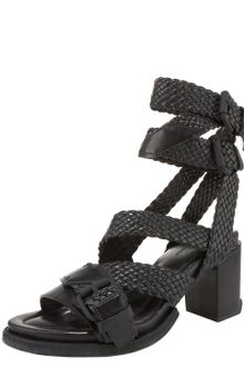 Alexander Wang Christy Braid-strap Sandal - Lyst