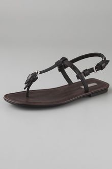 Calvin Klein Lane Flat Thong Sandals - Lyst