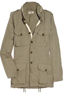 L'Agence Cotton-twill Cargo Jacket - Lyst