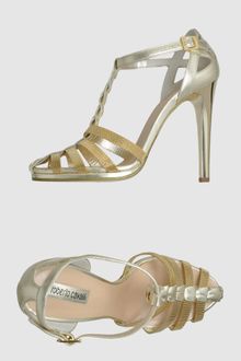 Roberto Cavalli Platform Sandals - Lyst
