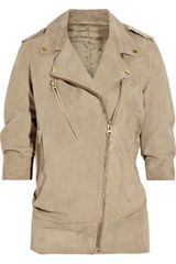 Acne Smith Suede Biker Jacket