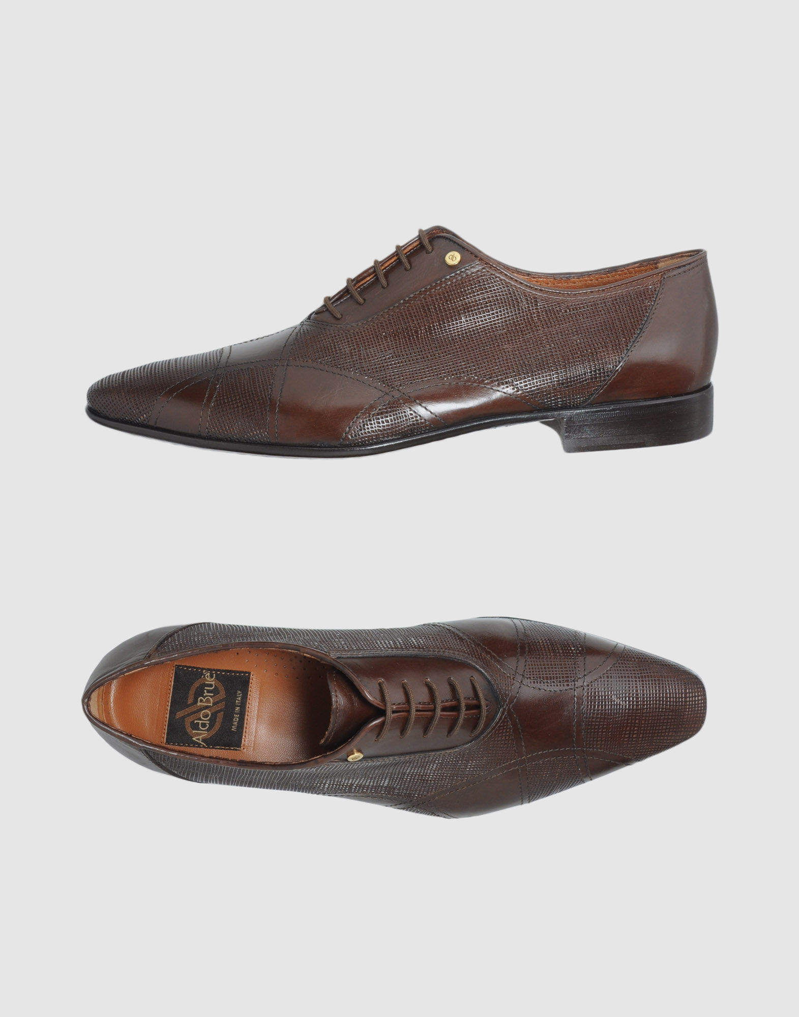 Aldo Brue' Laced Shoes in Brown for Men (cocoa) | Lyst