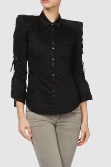 Balmain Shirt with 3/4-length Sleeves - Lyst