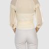 Costume National Blouse in White (ivory) - Lyst