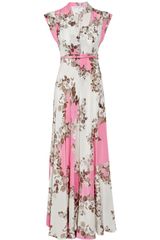Paul & Joe Flaubert Floral-print Silk-crepe Maxi Dress