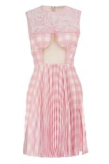 Christopher Kane Sleeveless Embellished Dress