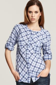 C&c California Breezy Plaid Long Sleeve Woven Shirt - Lyst