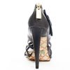 L.a.m.b. Rae Heel  Grey Leather in Blue (grey) - Lyst