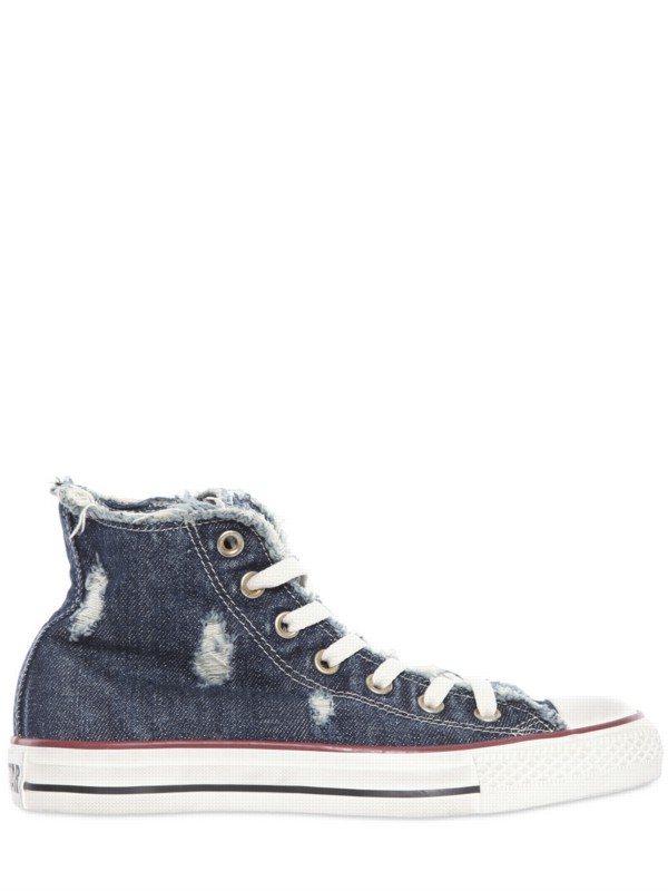 converse denim fashion sneakers