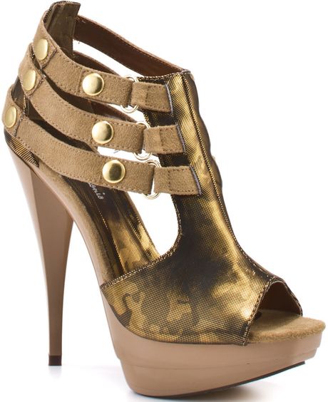 Michael Antonio Tre  Tan Pu in Gold (tan) - Lyst