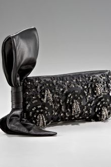 Valentino Rose Bow Clutch - Lyst