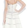 Victoria Beckham Painteffect Cottonorgandy Dress in White