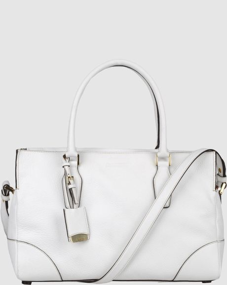 jil sander bag white