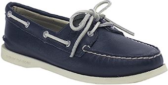  Original 2 Eye - Navy Deerskin Boat Shoe 