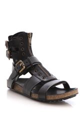 Burberry Prorsum Leather Runway Sandals