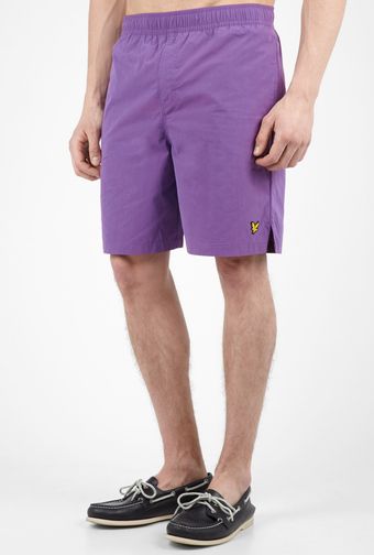 Lyle & Scott Purple Classic Swimshorts - Lyst