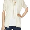 Dolce & Gabbana Tiefront Cashmere Cardigan in White - Lyst