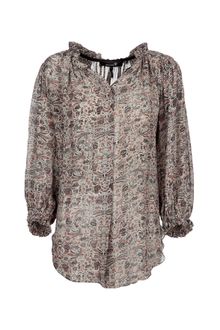 Isabel Marant Printed Blouse - Lyst
