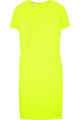 Michael Kors Neon Wool-blend Shift
