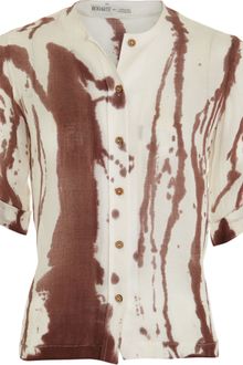 Rodarte x Opening Ceremony Stained Top - Lyst