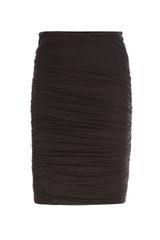 A.L.C. Linen Jersey Twisted Skirt.