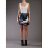 Carven Volcano Print Skirt in Blue (marine) - Lyst