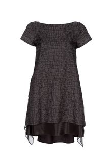 Sacai Cut Away Detail Dress - Lyst