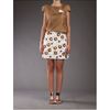 Dsquared2 Floral Appliqué Skirt in Floral (white) - Lyst