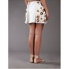 Dsquared2 Floral Appliqué Skirt in Floral (white) - Lyst