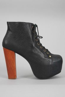 Jeffrey Campbell Lita Shoe In Black - Lyst