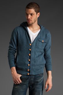 The Scifen Company Sangria Hooded Cardigan - Lyst