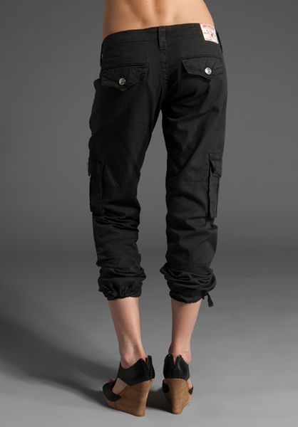 true religion cargo pants womens