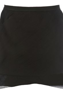 Rick Owens Asymmetric Mini Skirt - Lyst