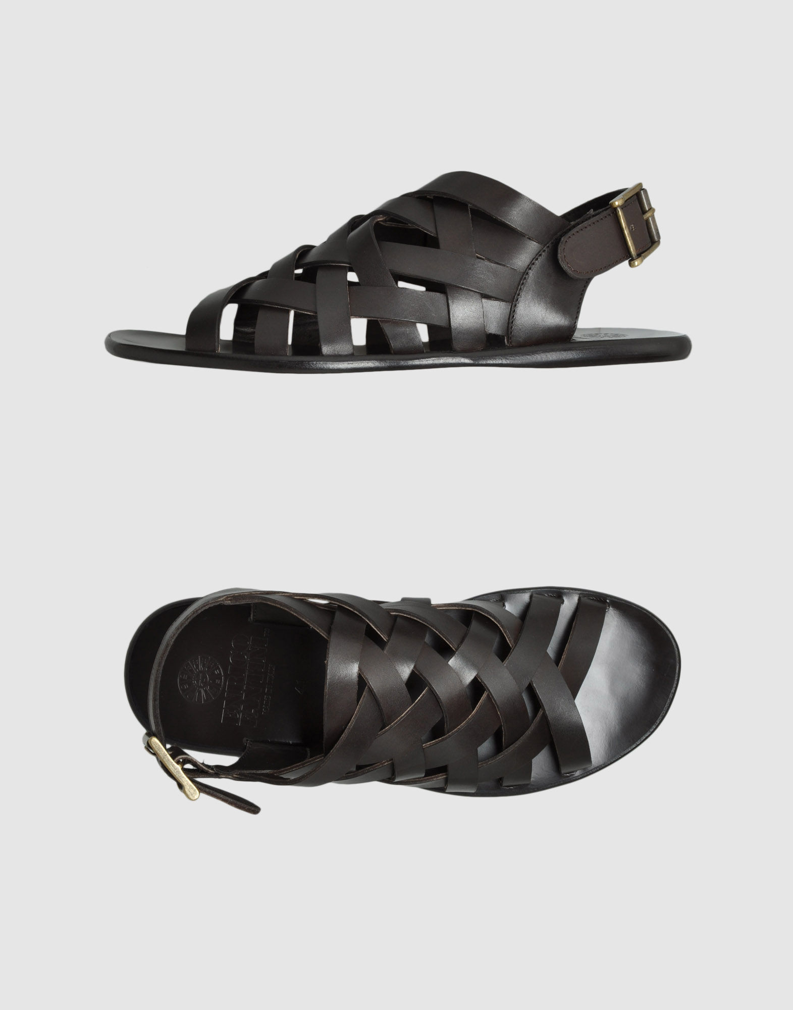 Enrico Fantini Sandals in Black for Men Lyst