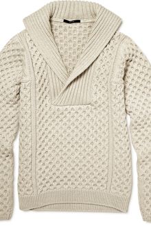 Gucci Chunky Knit Wool Sweater - Lyst