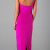 Notte By Marchesa One Shoulder Column Gown with Flower in Pink - Lyst
