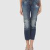 Dsquared2 Denim Capris in Blue - Lyst