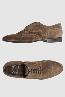 Santoni Laced Shoes - Lyst