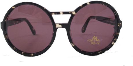 Karen Walker Rover Sunglasses in Black - Lyst