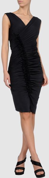 La Petite Robe Di Chiara Boni Short Dress in Black - Lyst