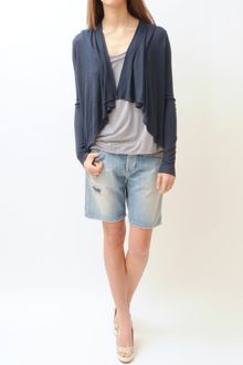 Twenty 8 Twelve Barr Waterfall Cardigan : Navy - Lyst