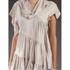 Bernhard Willhelm Frill Detail Tshirt in Beige - Lyst