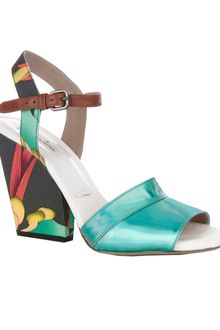 Dries Van Noten Chunky Heel Sandal - Lyst