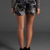 Ksubi Floral Silk Short in Black - Lyst