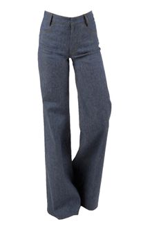 Derek Lam Denim Flare Leg Trouser - Lyst