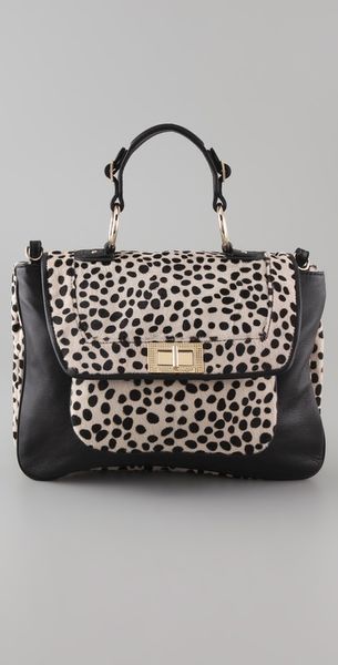Rebecca Minkoff Dalmation Haircalf Covet Bag - Lyst