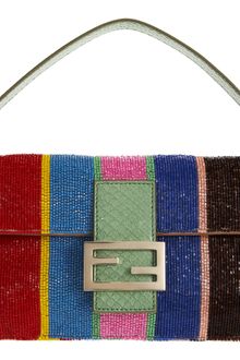 Fendi Beaded Baguette - Lyst