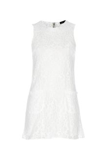 Dolce & Gabbana Lace Mini Dress - Lyst