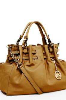 Michael Kors Michael Edie Large Shoulder Tote Peanut - Lyst