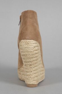 Jeffrey Campbell Tick Shoe In Taupe Suede - Lyst